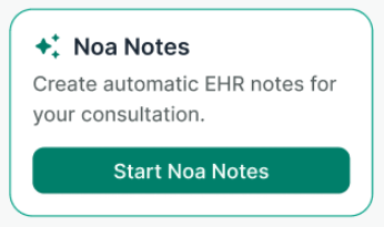 Noa Notes Widget